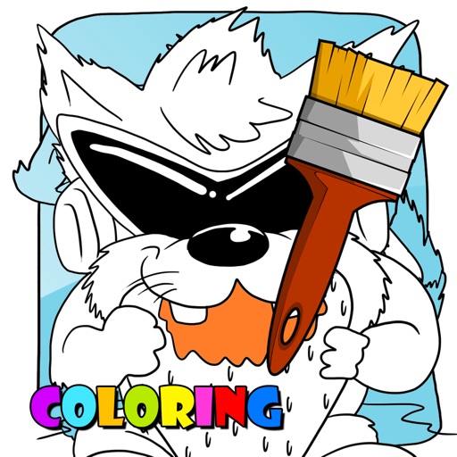 Coloring Book Game for Looney Tunes Version icon