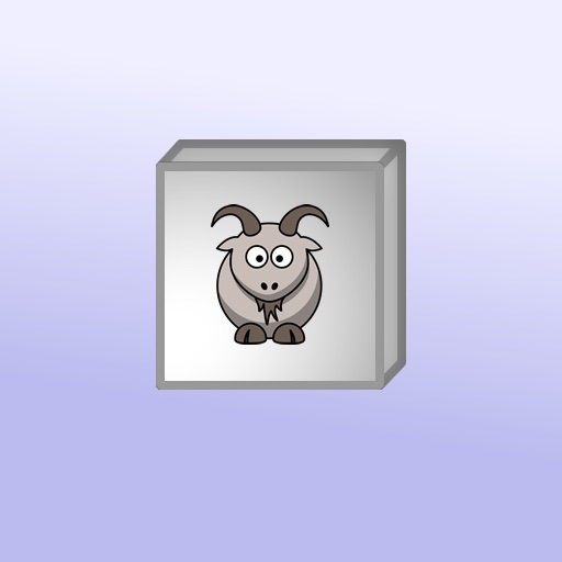 Wild goat icon