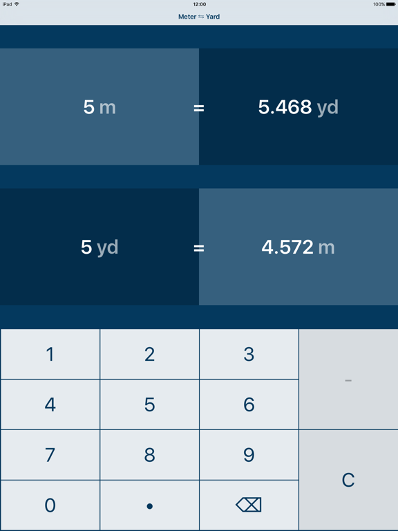 Screenshot #5 pour Mètres en Yards | m en yd