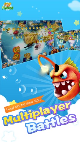 Pop Fishing-family fishing diary game,enjoy lovely ocean fish kingdom funのおすすめ画像3