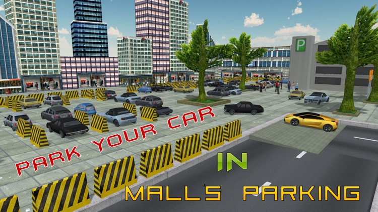 Shopping Mall Car Parking – Drive & park vehicle in this driver simulator game