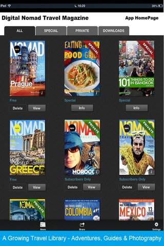 A Digital Nomad - Free Travel Magazine with Worldwide Adventures Photography and Destination Guides screenshot 4