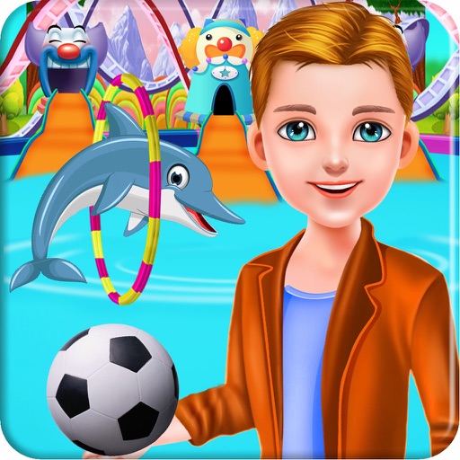 Waterpark Kids Adventure fishing baby games