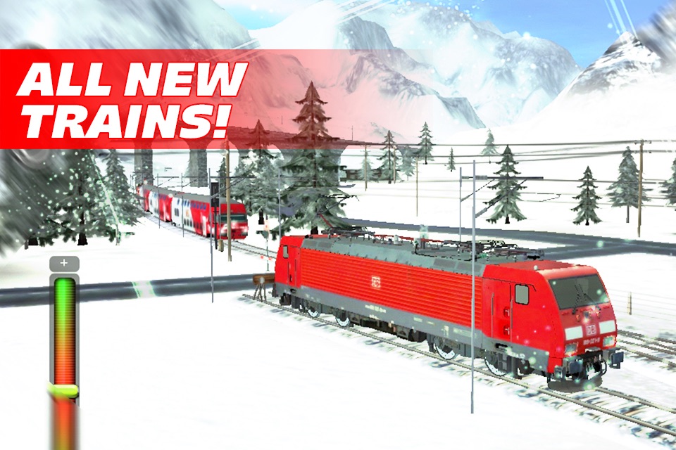 Train Driver Journey 8 - Winter in the Alps screenshot 3