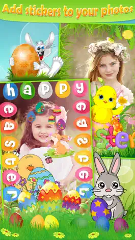 Game screenshot Easter Photo Sticker.s Editor - Bunny, Egg & Warm Greeting for Holiday Picture Card apk