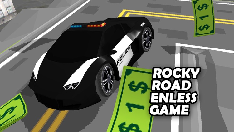 3D Zig-Zag Car - On The Run with Maze Road Racing Game
