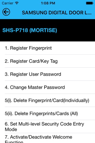 Digital Door Lock for Samsung screenshot 4