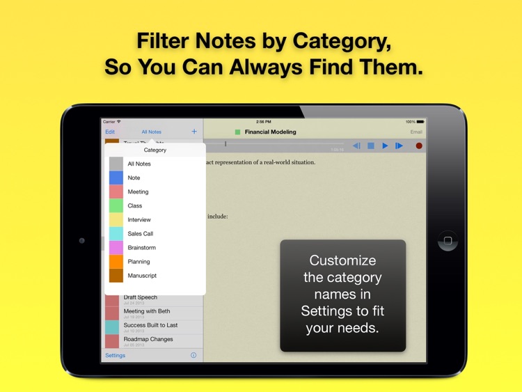 Audio Notebook: Voice Recorder screenshot-4