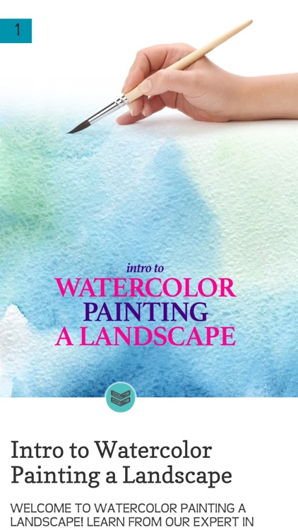 Watercolor Painting a Landscape
