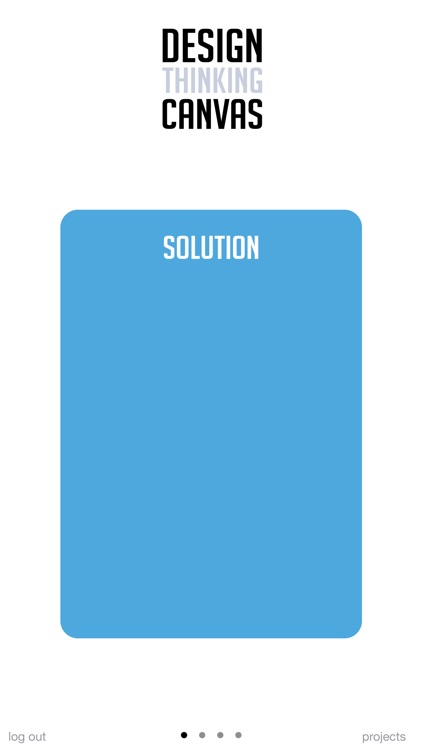 Design Thinking Canvas Lite