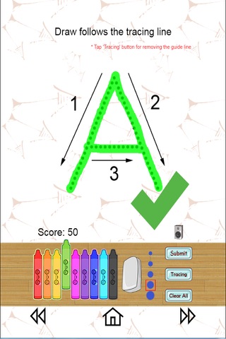 ABC 123 Tracing for Kindergarteners - Alphabets Handwriting screenshot 3