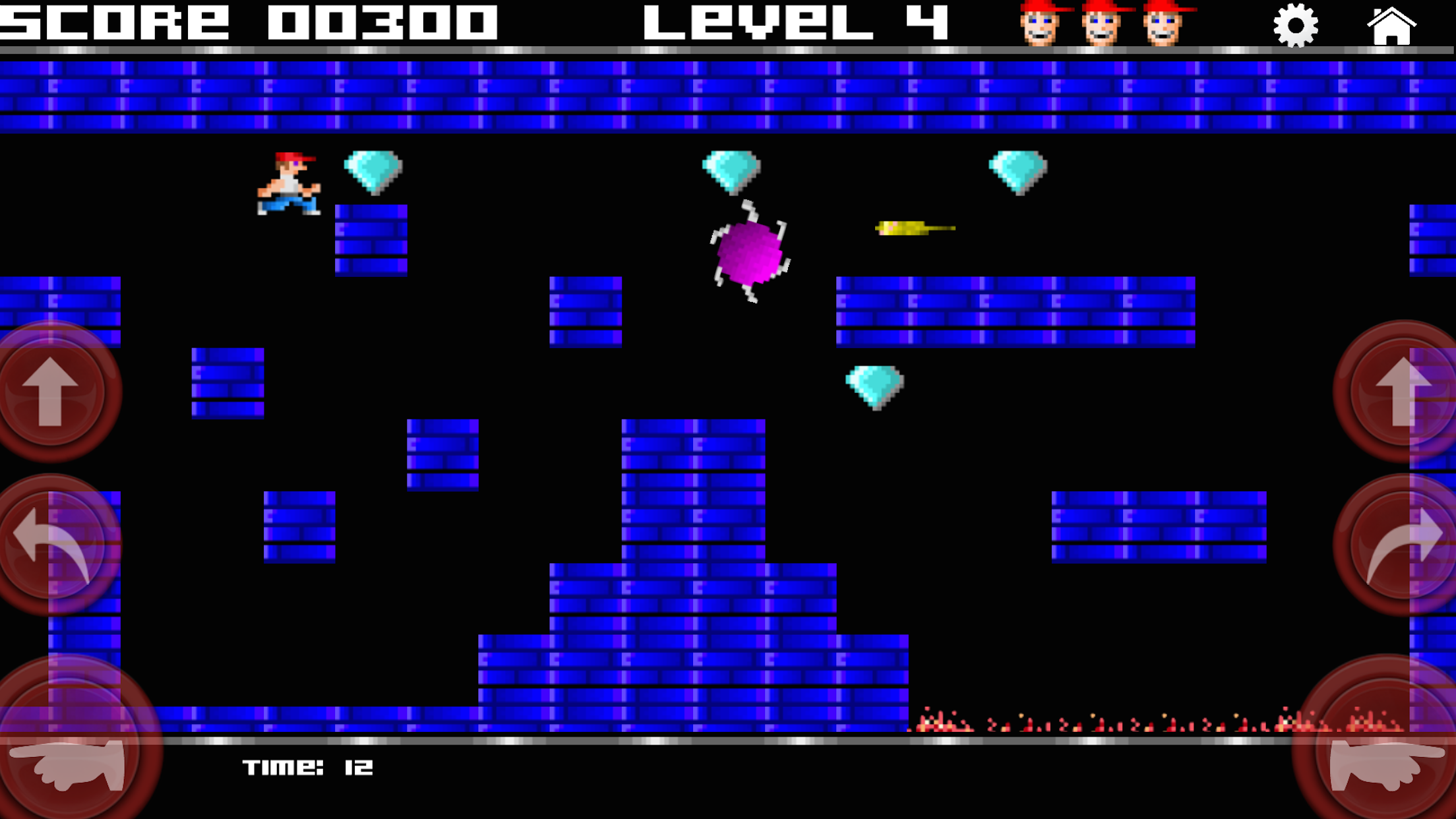 Dangerous Dave in the Deserted Pirate's Hideout screenshot 4