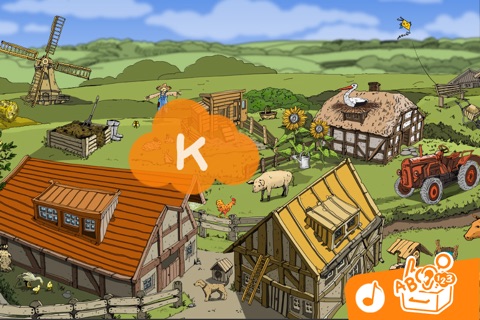 Meine Wimmelwelt - Bauernhof: spielerisch lernen mit Spass! Lerne das ABC mit verschiedenen Spielen, Anlaute gesprochen von Kindern! screenshot 3