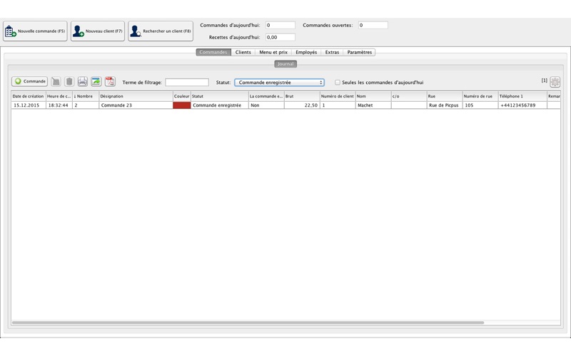 Screenshot #1 pour Service de livraison