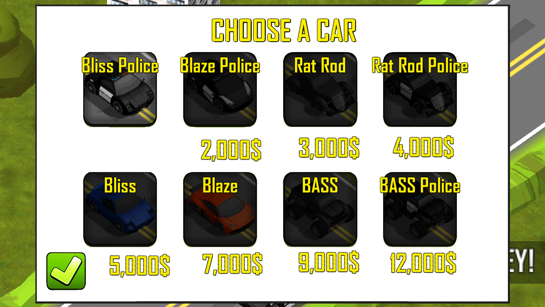 3D Zig-Zag Police Car -  Fast Hunting Mosted Super Wanted Racer Game screenshot 3