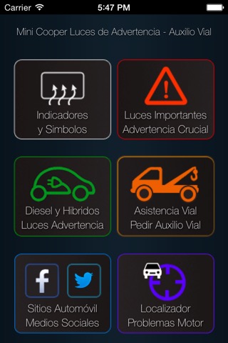 App para Mini Cooper luces de advertencia y problemas de Mini Coopersのおすすめ画像1