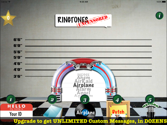 Screenshot #5 pour RINGTONES UNCENSORED USA Voices