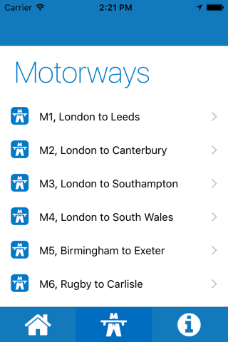 Motorway Walks and Breaks Lite screenshot 2