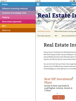 Real Estate investing property Course iPad image 2
