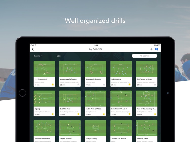 Coacher Drills - Improve your soccer training drills