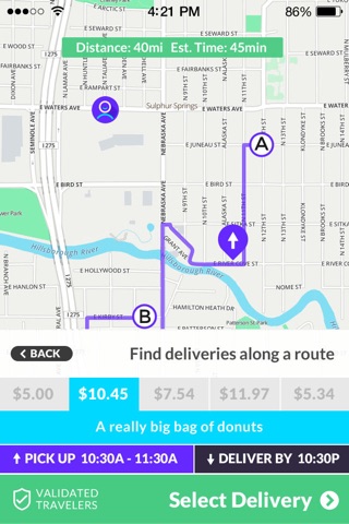 Hitch Crowdsourced Delivery screenshot 4