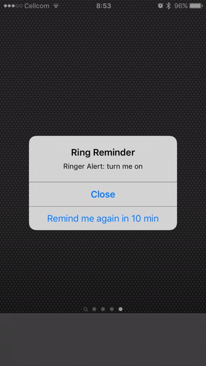 One Click Ring Reminder