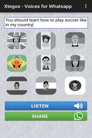 Xtegos - Voices for Whatsapp screenshot 3