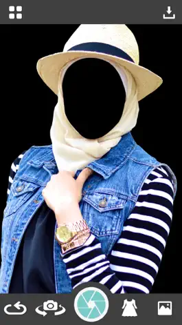 Game screenshot Hijab Woman Photo Making - Montage apk