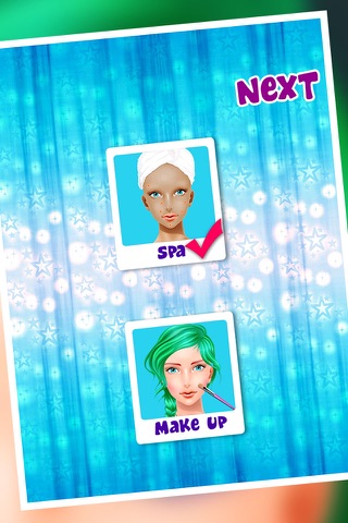 model makeup spa salon - fashionable girls game screenshot 2