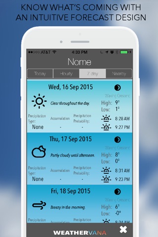 Weathervana - weather dashboard screenshot 3