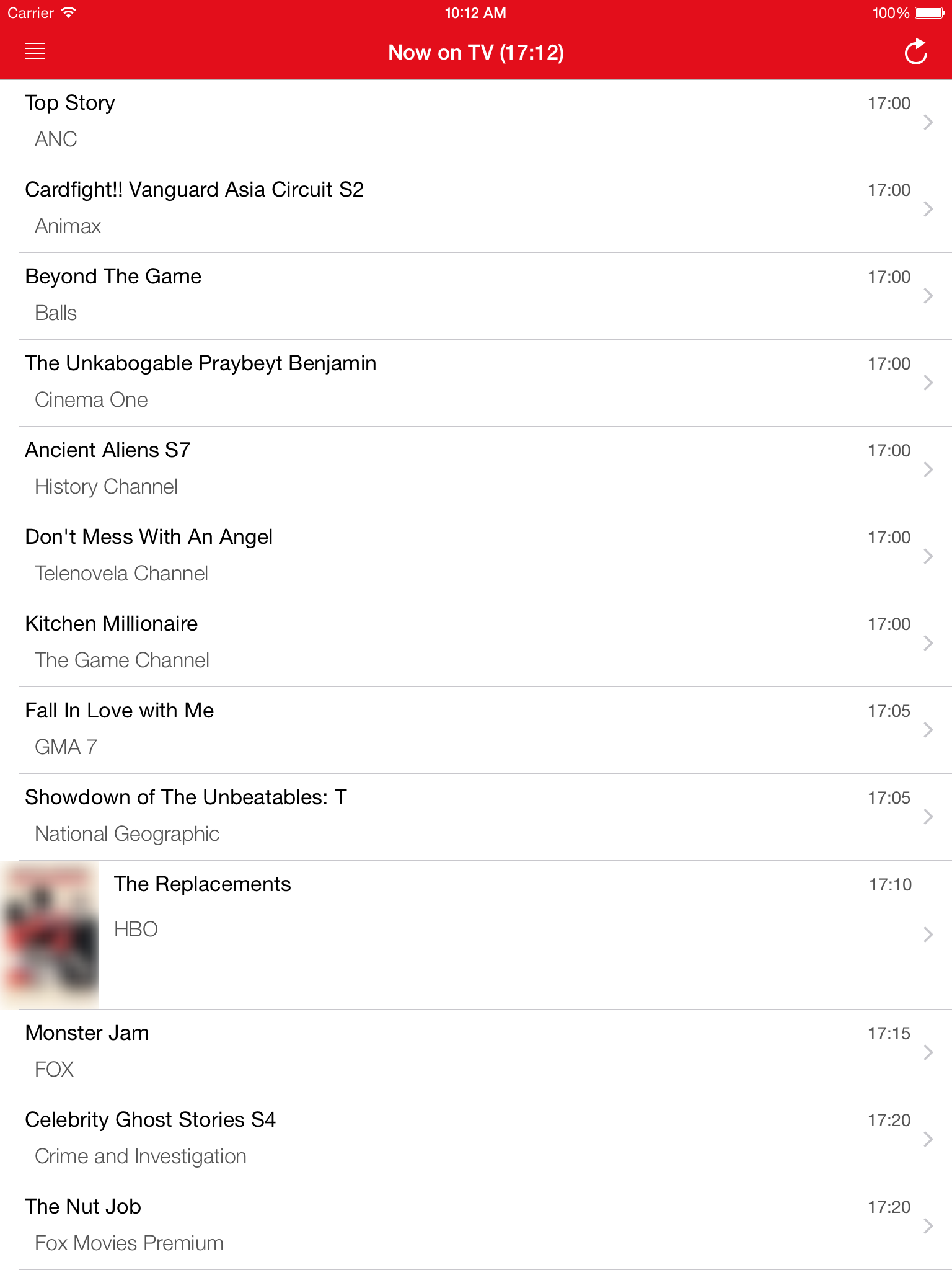 Libreng Philippine Telebisyon Gabay screenshot 8