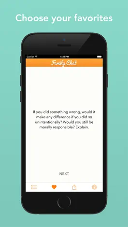 Game screenshot Family Chat - Conversation Topics for Families apk