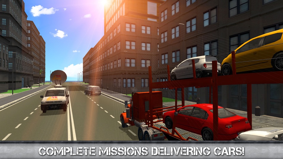 #3. Car Transporter Driving Simulator 3D (iOS) 由: Tayga Games OOO