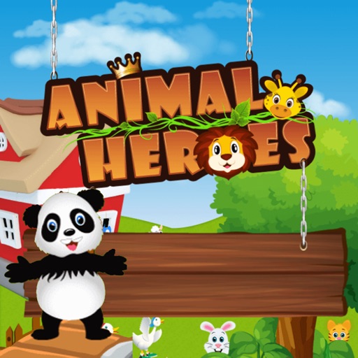 Animal Heroes Match Fun icon