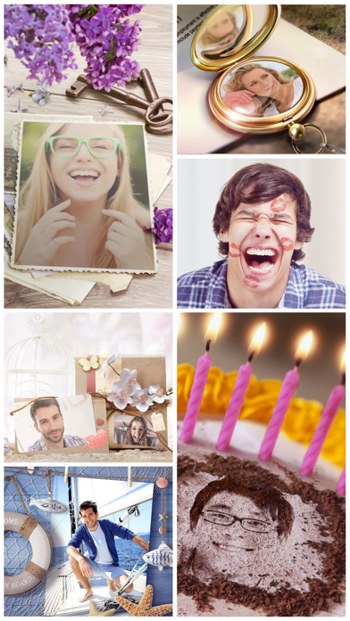 Screenshot #2 pour Carte Anniversaire: cadre photo, carte de voeux et effet speciaux gratuit