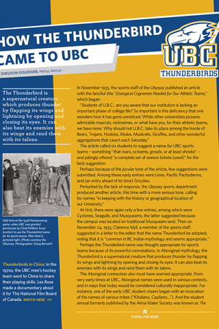 Trek Magazine – A Publication of alumni UBC screenshot 4