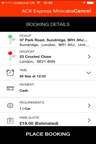 ACX Express Mincabs screenshot 4