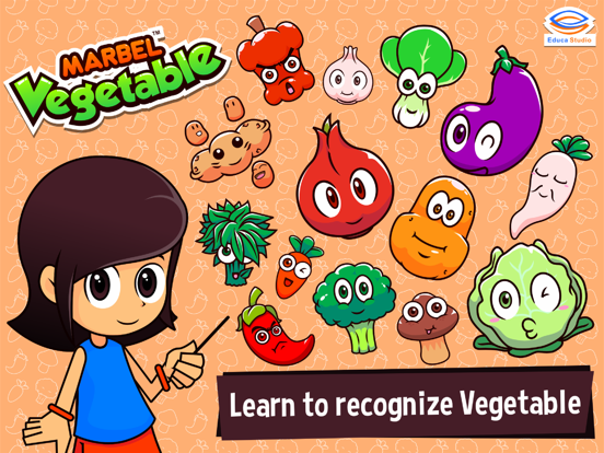 Screenshot #5 pour Marbel Vegetable Fun Preschool Games