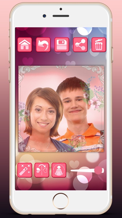 Love profile photo editor - for social networks in Valentine’s Day