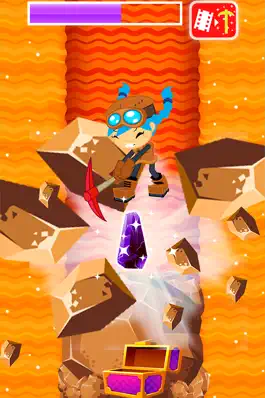 Game screenshot GEMRUSH - Gems to Dig and Discover! apk