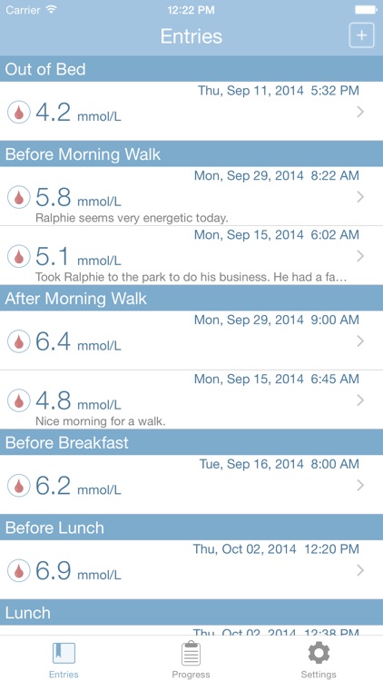 GlucoSweet - Diabetes Logbook