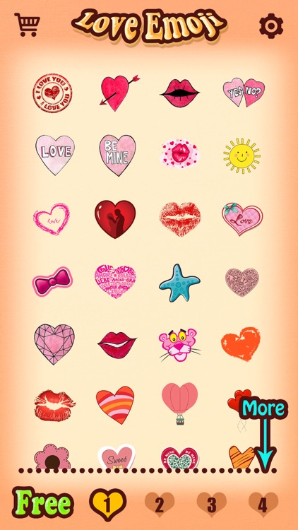 Love Emoji Stickers for Adult Messages & Email on Valentine's Day