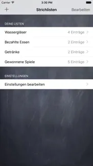 strichliste lite - zaehlen leicht gemacht iphone bildschirmfoto 1