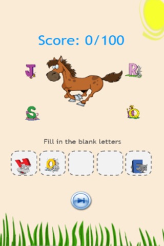 Animals Blank Letters V3 screenshot 2