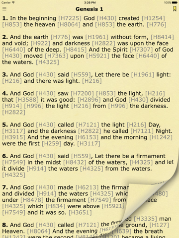 Screenshot #4 pour KJV Bible with Strong's (King James Version)