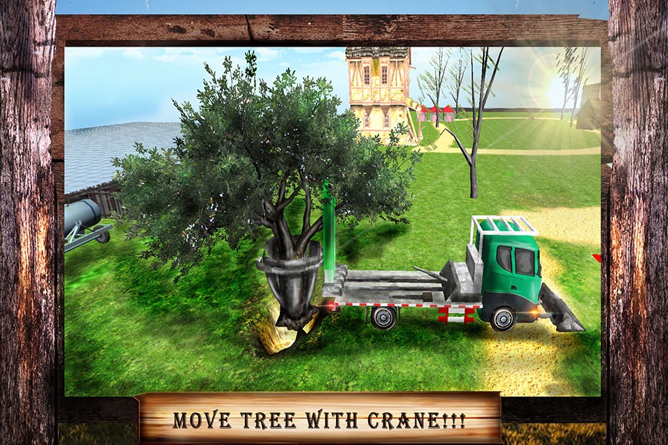 Tree Mover Farm Tractor 3D Simulator screenshot 4