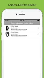 finder for misfit lite - find your shine and flash device iphone capturas de pantalla 1
