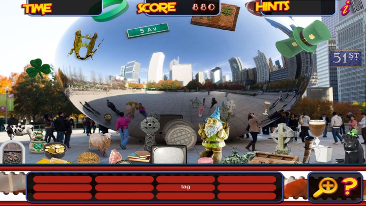 New York to Chicago Quest Travel Time – Hidden Object Spot and Find Objects Differences