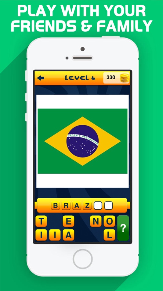#5. Flag Quiz Mania - Guess the world flags game (iOS) 由: Leigh Be