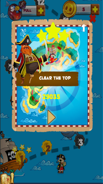 Pirate Prince Treasure Bubble Shooter Pop iPhone screenshot